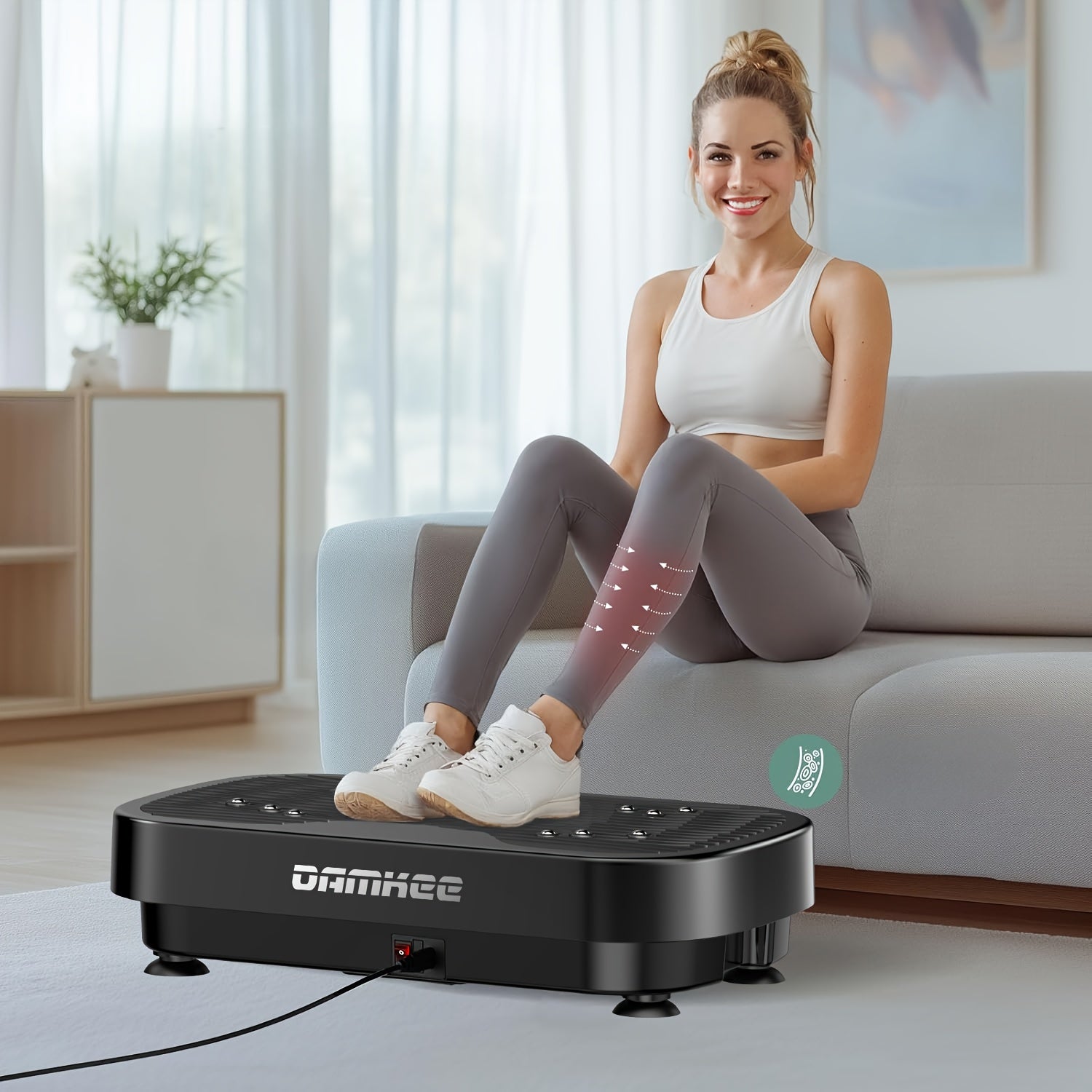 Whole Body Vibration Plate Exercise Machine | Fitness, Toning & Wellness