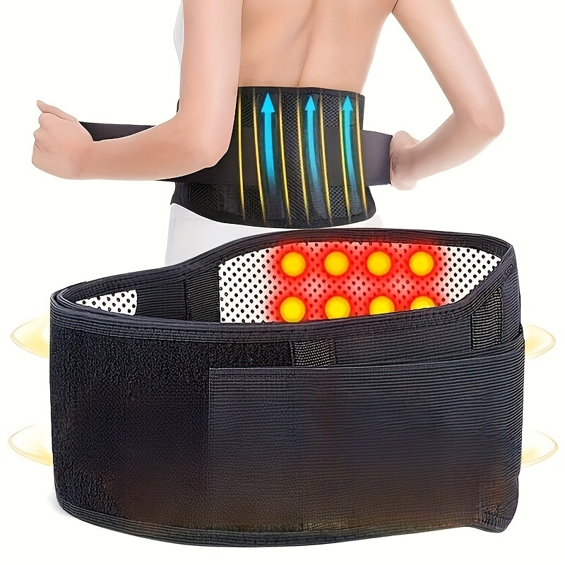 One-piece waist warm, adjustable waist back support belt, waist exercise support belt, body care belt