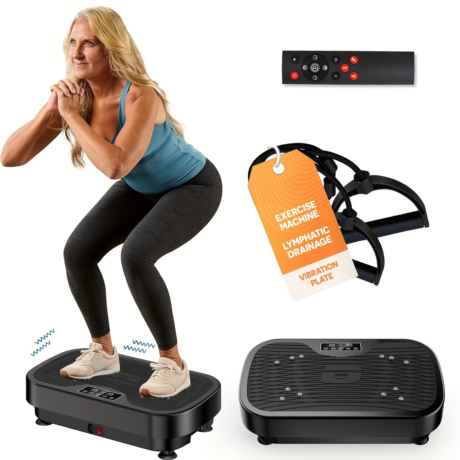 Whole Body Vibration Plate Exercise Machine | Fitness, Toning & Wellness