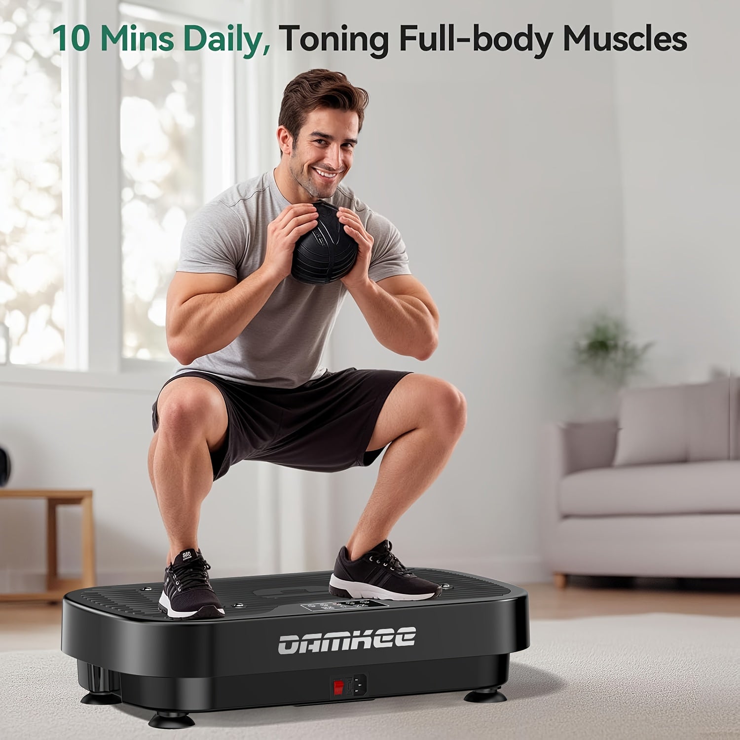 Whole Body Vibration Plate Exercise Machine | Fitness, Toning & Wellness