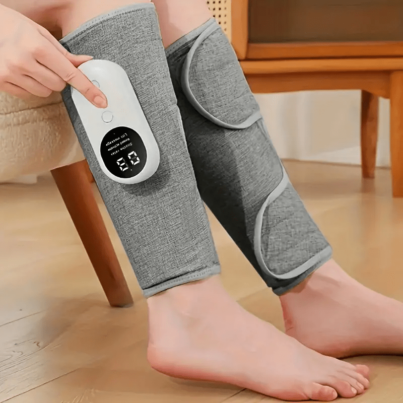 [2pcs Wireless Heat Massagers] 2pcs Portable Wireless Leg Massagers with Heat & Air Compression - USB Rechargeable, Ideal for Men & Women, Perfect Gift for Parents & Christmas