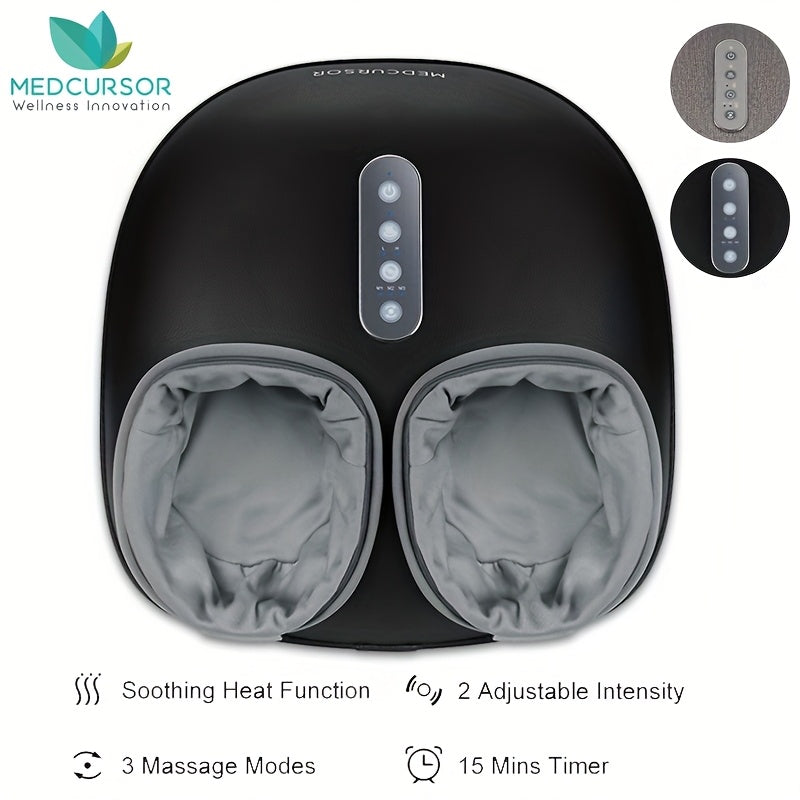 Medcursor Foot Massager Machine With Deep Kneading Shiatsu, Soothing Heat, Air Compression For Improved Foot Wellness, Ideal For Relaxation At Home, Perfect Gifts For Women And Man, As A Mother'S Day Gift For Parents