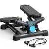 MERACH Mini Twist Stepper | 330LB Capacity Stair Stepper with Resistance Bands | Home Fitness & Cardio Workout