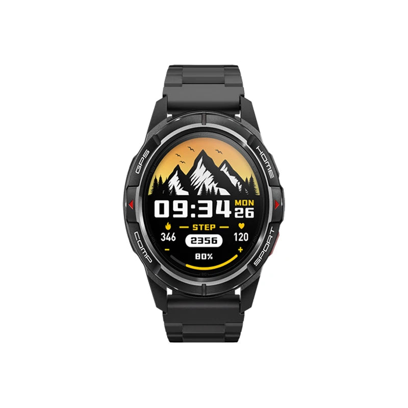 Mibro GS Active Smartwatch | GPS, 1000 Nits AMOLED | 5ATM Waterproof, 150+ Sports Modes | Smart Watch for Android & iOS