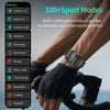 LIGE New Men's Smartwatch | 1.96" HD Display, SOS, Bluetooth Calls | Waterproof, Heart Rate & Fitness Tracker