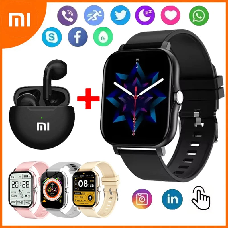 Xiaomi Smart Watch for Women & Men | Fitness, Heart Rate Monitor, Waterproof | Smartwatch for Android & iOS Phones