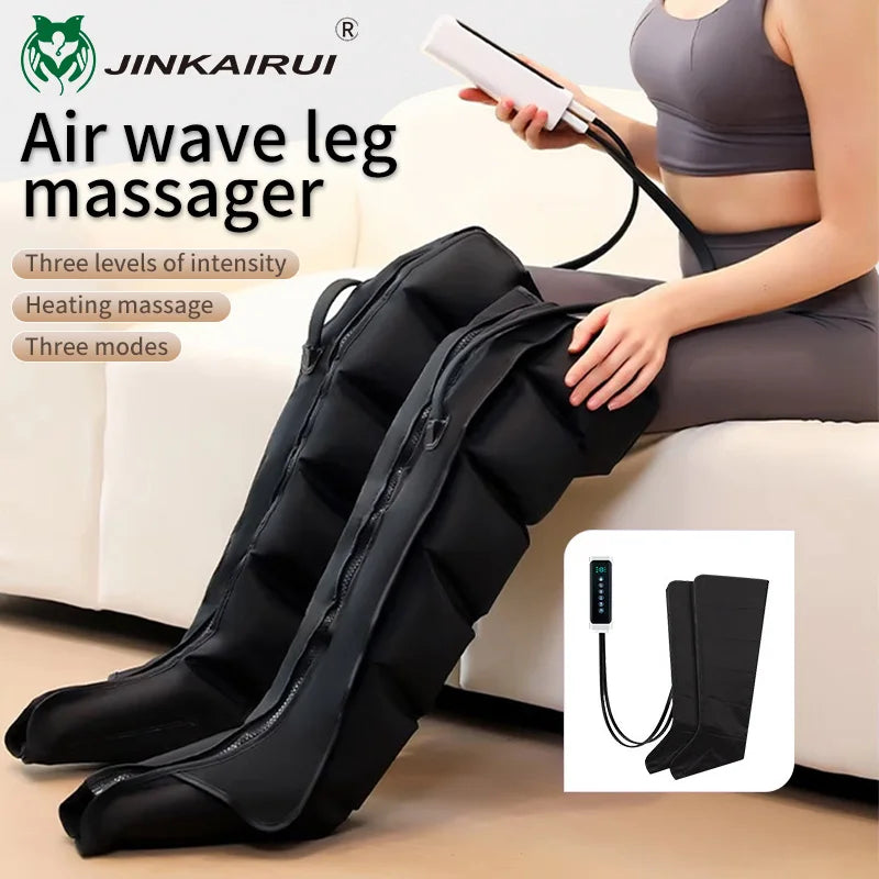 High-Quality Air Wave Pressure Massager | Electric Leg & Arm Relaxation | Improves Circulation & Muscle Recovery