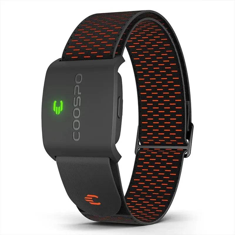 COOSPO HW9 Armband Heart Rate Monitor | HR Zones, Calorie Tracking | BLE5.0 & ANT+ - FitGritStore