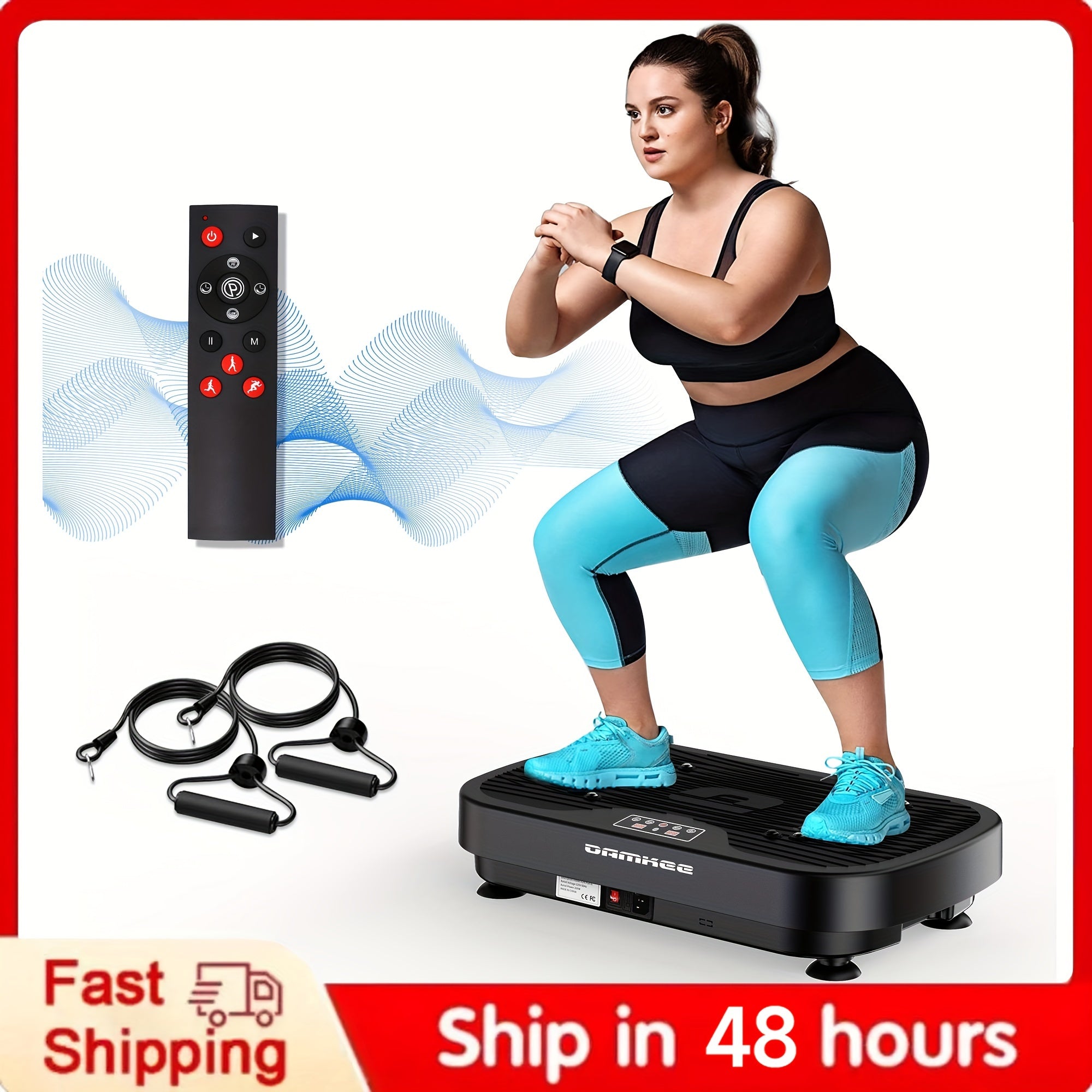 Whole Body Vibration Plate Exercise Machine | Fitness, Toning & Wellness