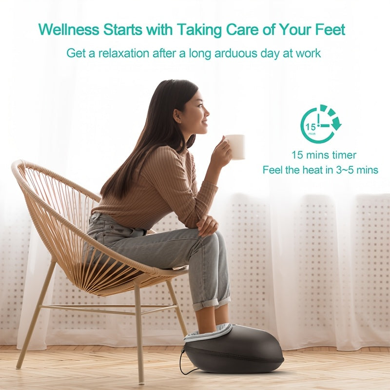 Medcursor Foot Massager Machine With Deep Kneading Shiatsu, Soothing Heat, Air Compression For Improved Foot Wellness, Ideal For Relaxation At Home, Perfect Gifts For Women And Man, As A Mother'S Day Gift For Parents