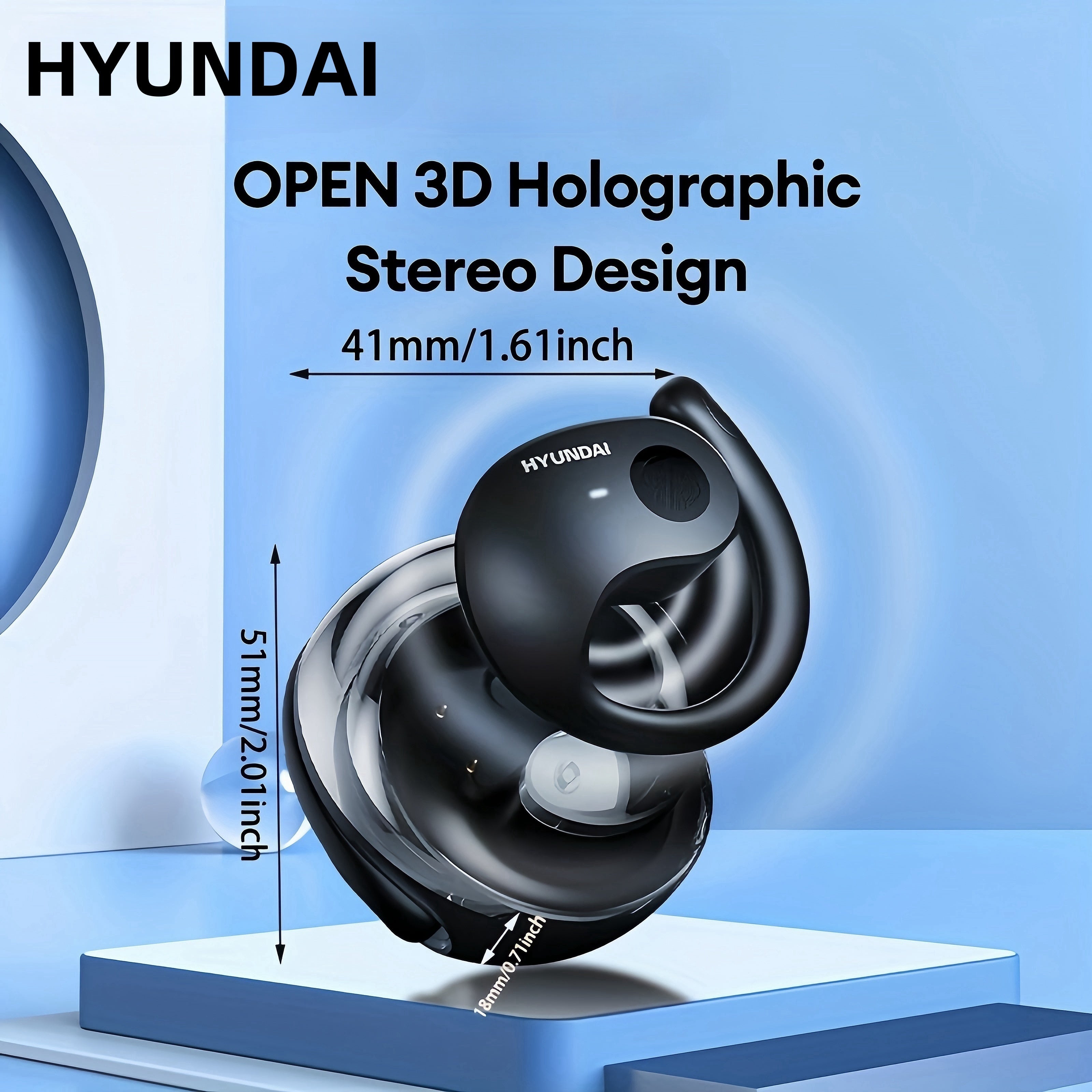 HYUNDAI HY-T26: Futuristic Audio Elegance with Ultra-Long Battery and Hi-Fi Clarity