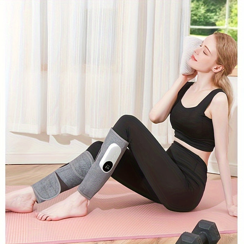 [2pcs Wireless Heat Massagers] 2pcs Portable Wireless Leg Massagers with Heat & Air Compression - USB Rechargeable, Ideal for Men & Women, Perfect Gift for Parents & Christmas